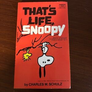 Vintage paperback” that’s life, Snoopy “,by Charles M Schulz. Published 1973.